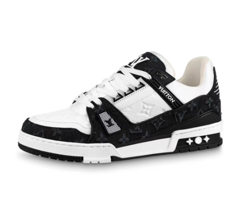 Louis Vuitton LV Trainer White Black