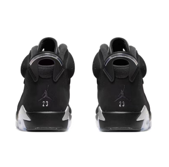 Nike Air Jordan 6 Retro Chrome Metallic Silver